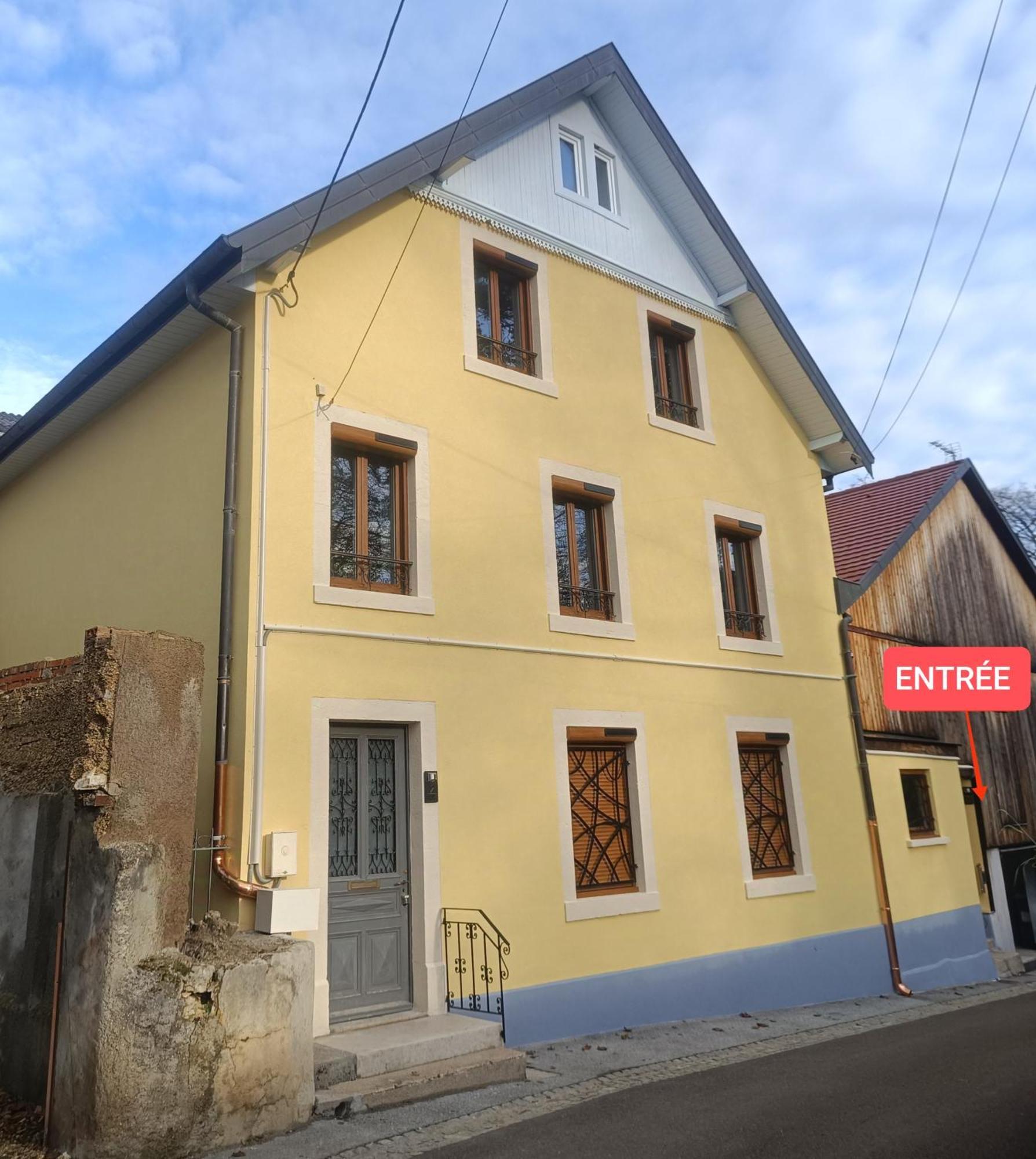 * Appartement rez de chaussée Frontière Suisse * Delle Exterior foto